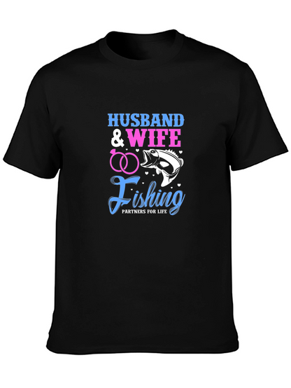 Husband & Wife Fishing Partners T-Shirt