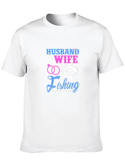 Husband & Wife Fishing Partners T-Shirt