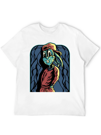 Cartoon Rabbit Graphic Tee