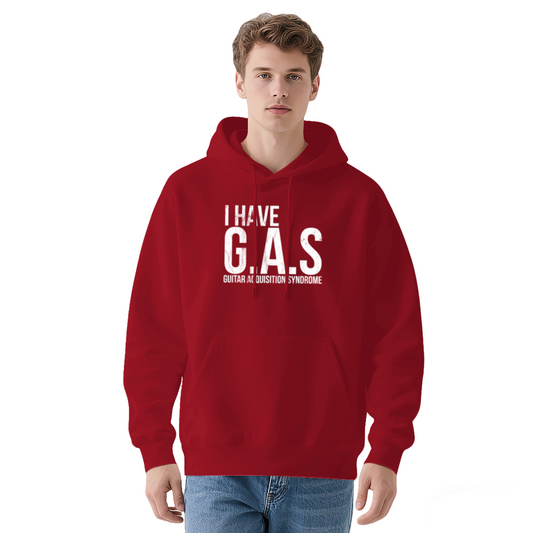 I Have GAS Guitar Lover Graphic Men Hoodie, Relaxed All-Day Comfort