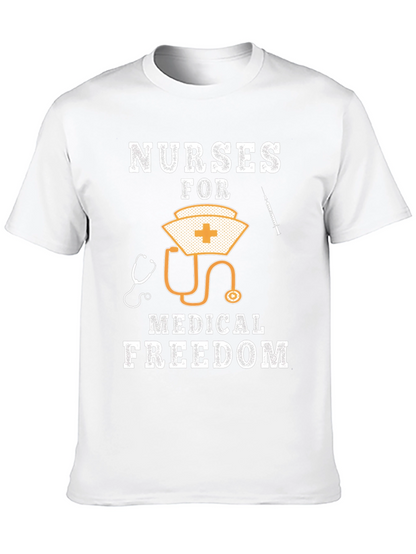 Nurses For Medical Freedom Graphic T-Shirt