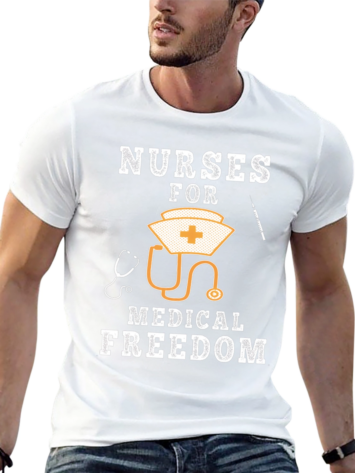 Nurses For Medical Freedom Graphic T-Shirt