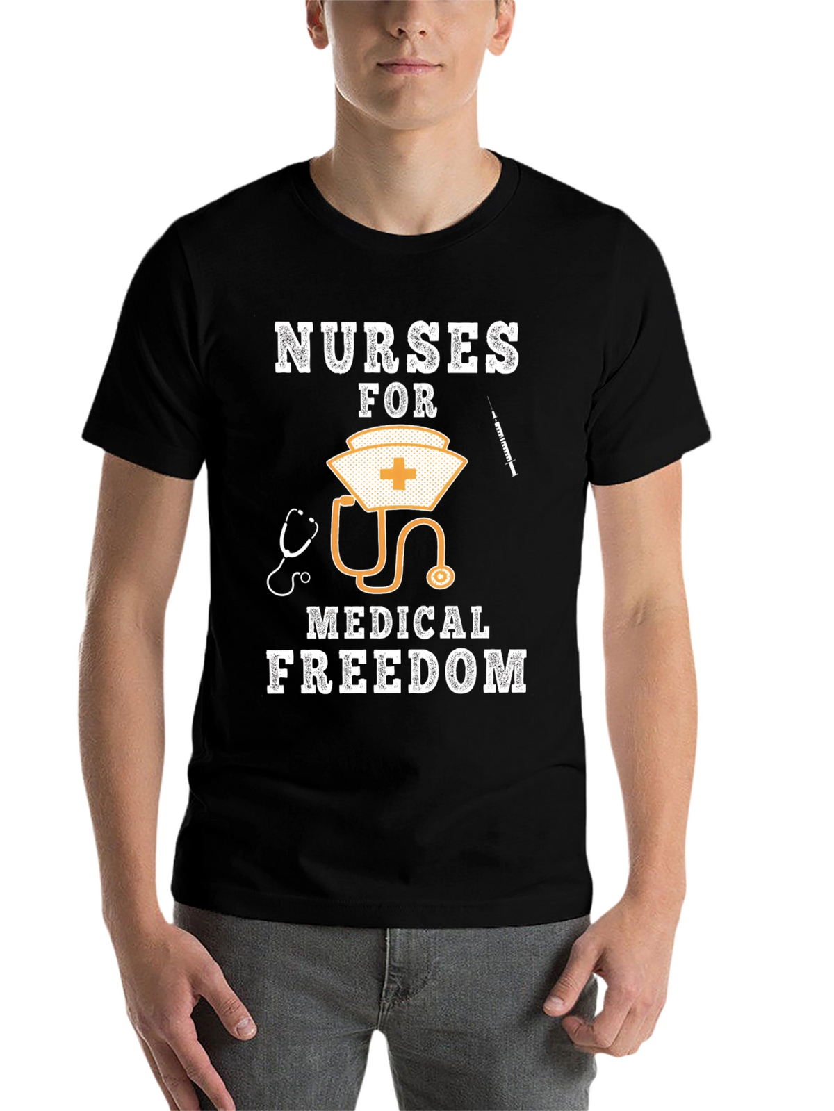 Nurses For Medical Freedom Graphic T-Shirt