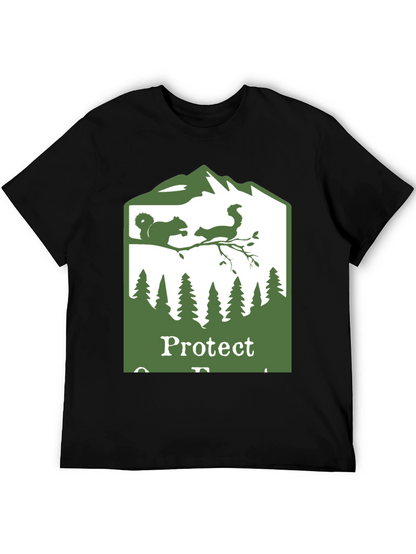 Protect Our Forests Black T-Shirt