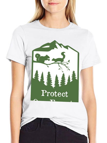Protect Our Forests Black T-Shirt