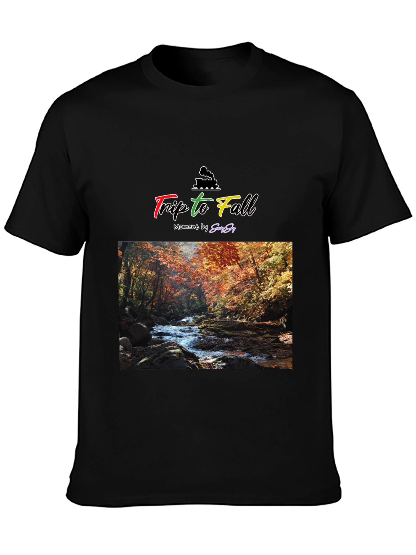 Trip to Fall T-Shirt - Nature Stream Design