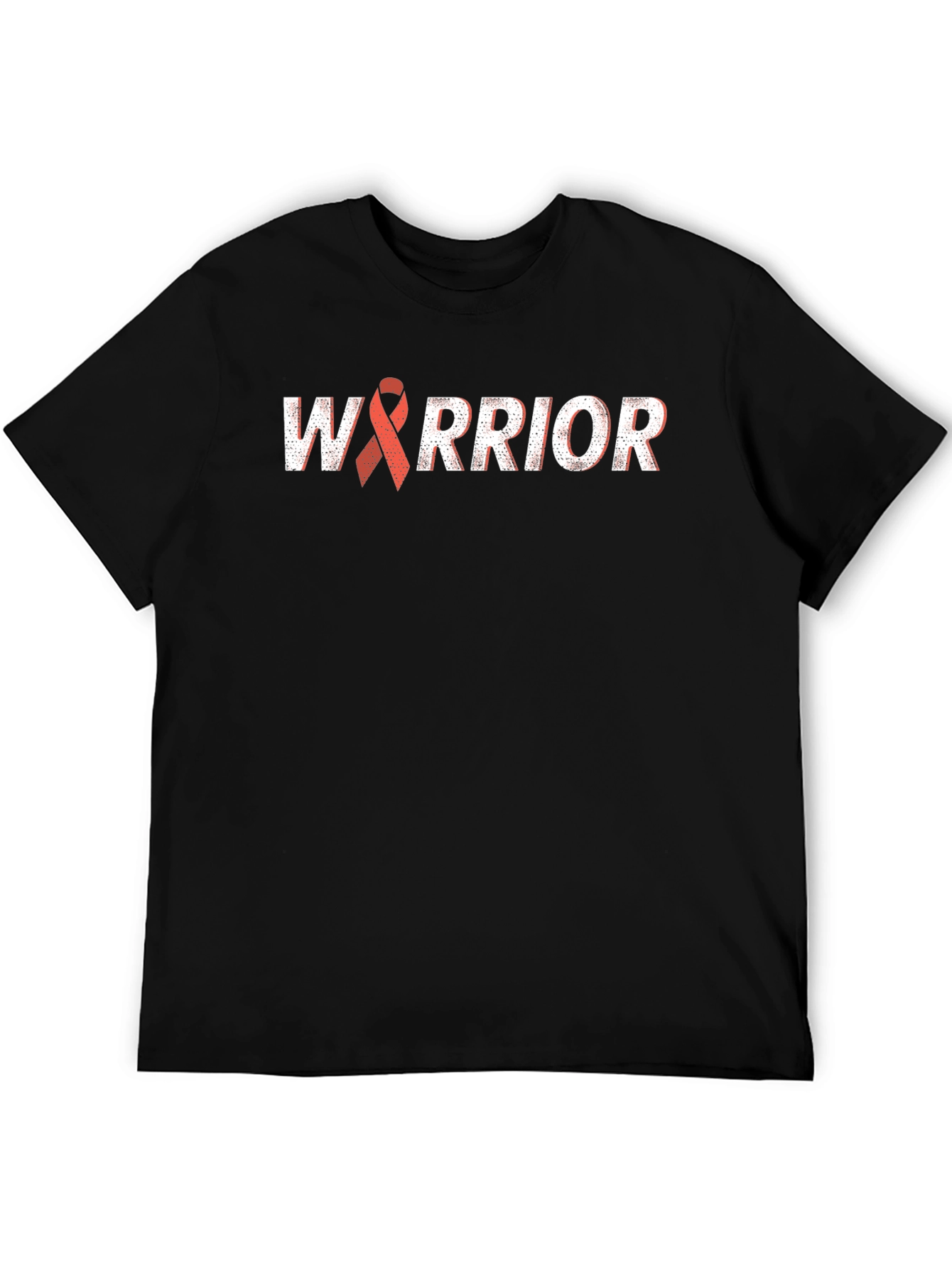Warrior Ribbon Graphic Tee - Awareness Shirt