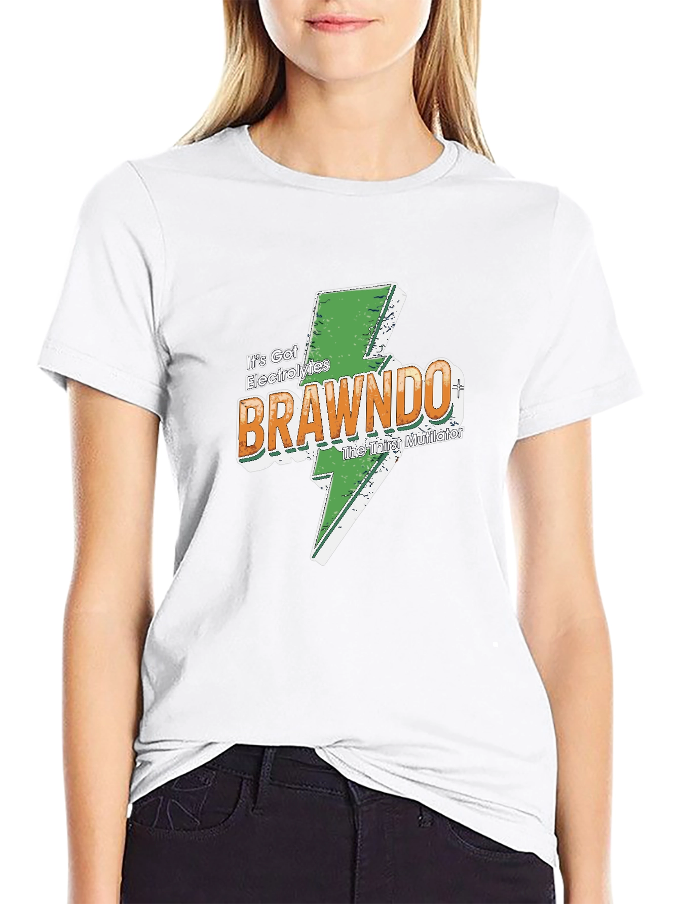 Brawndo The Thirst Mutilator Black T-Shirt