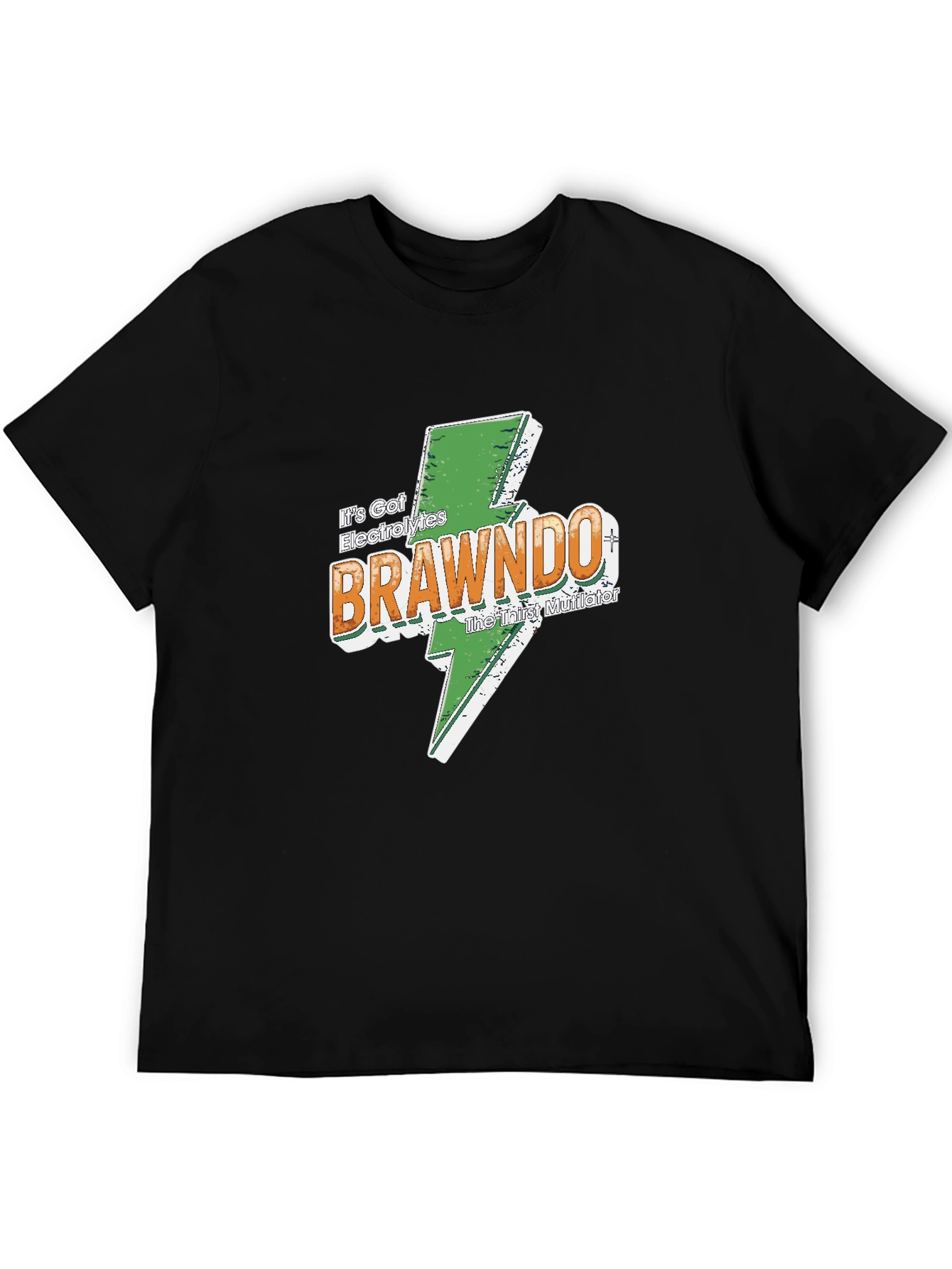 Brawndo The Thirst Mutilator Black T-Shirt