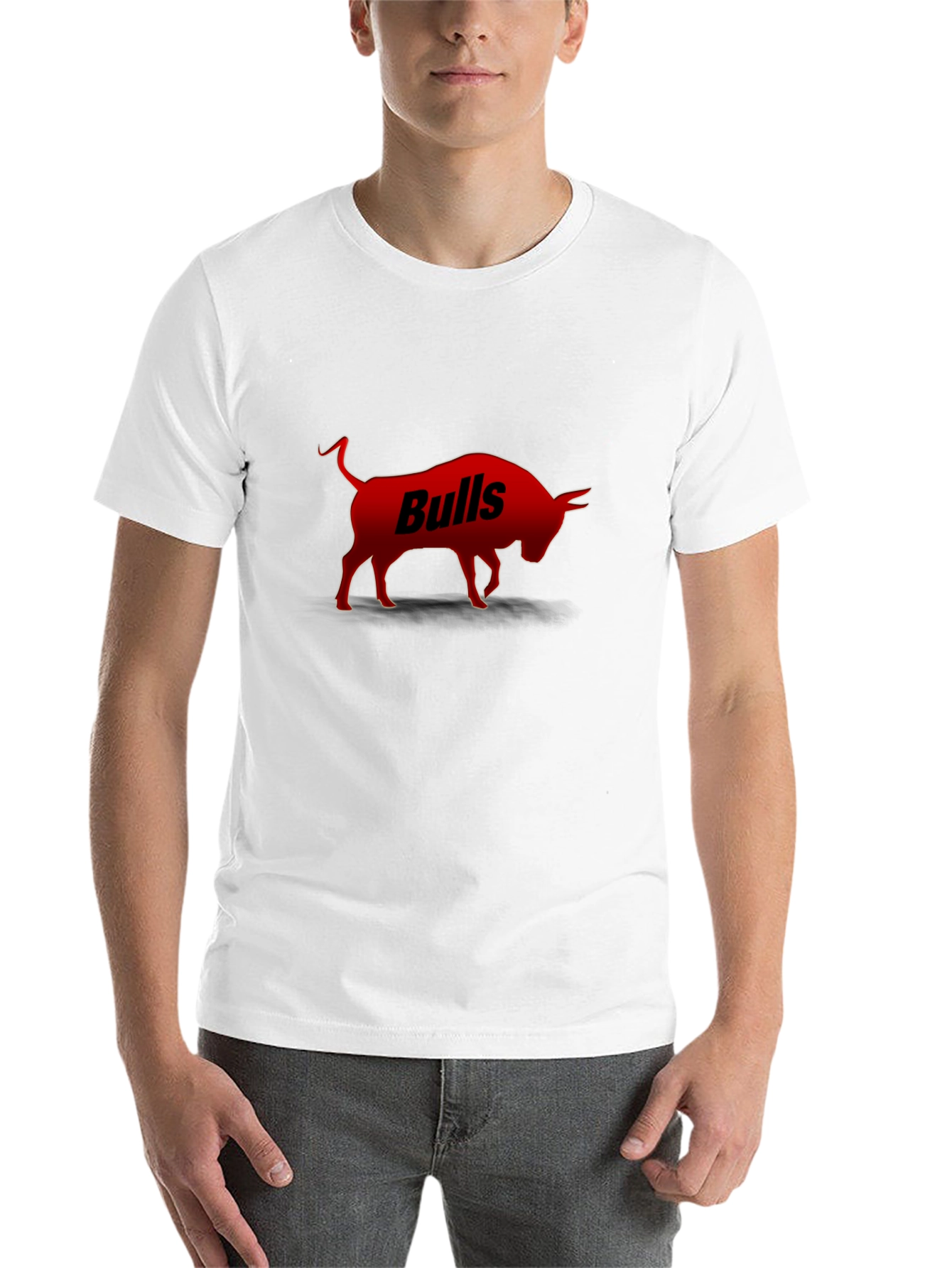 Bulls Graphic Tee - Stylish Cotton Shirt