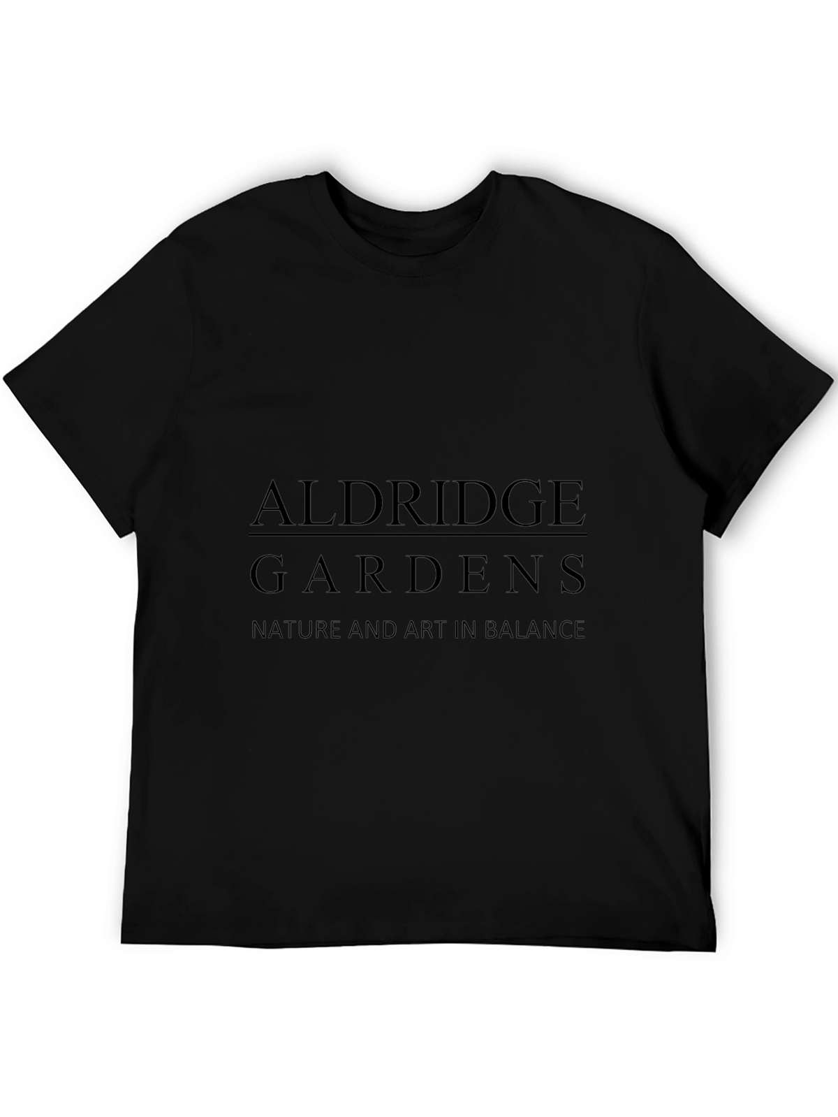 Aldridge Gardens Black Graphic Tee