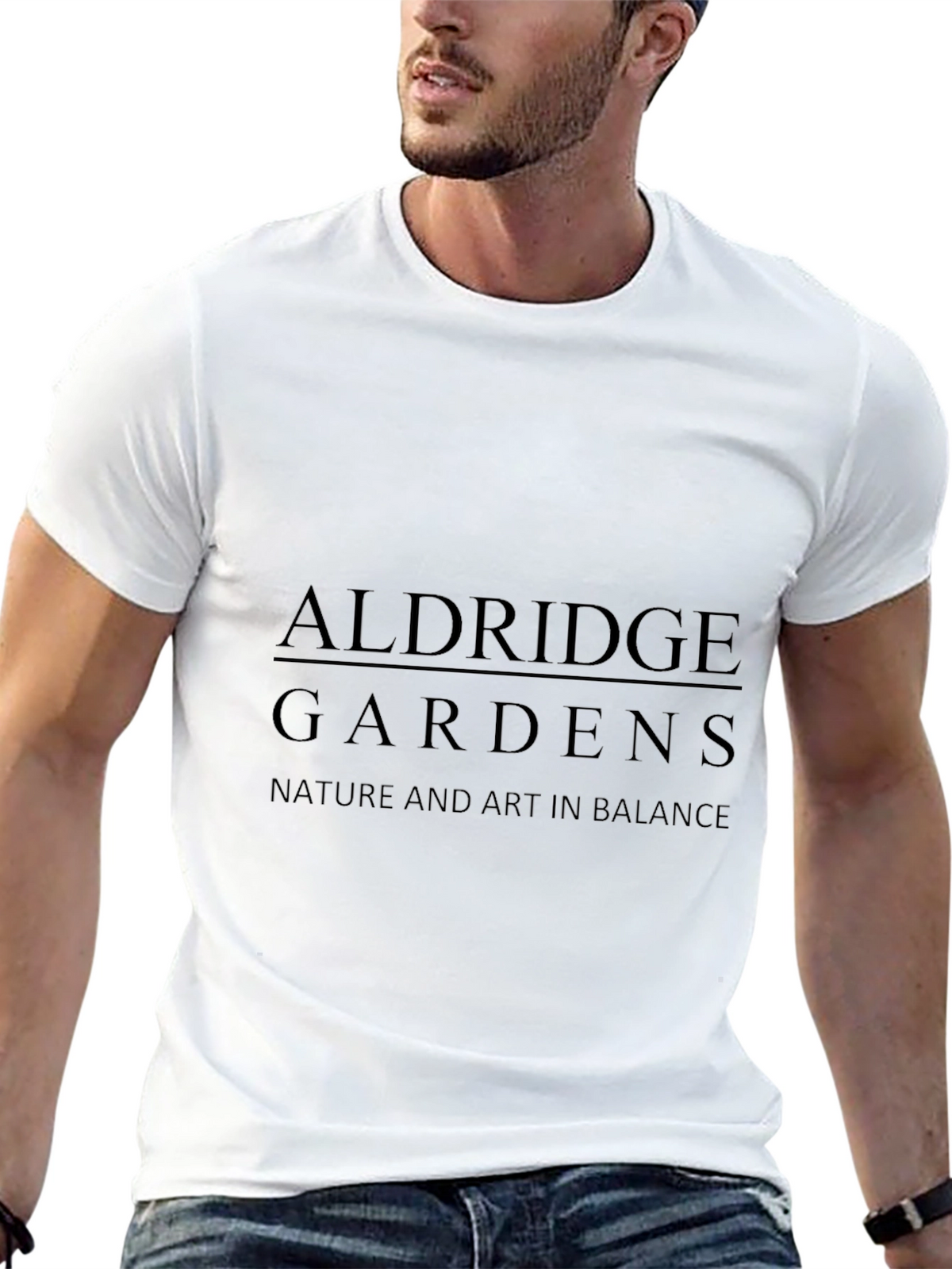 Aldridge Gardens Black Graphic Tee