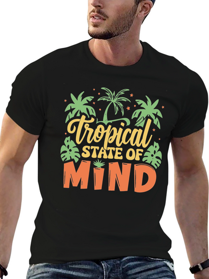 Tropical State of Mind Graphic T-Shirt