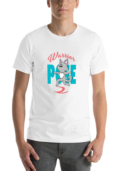 Warrior Pose 2 T-Shirt Yoga Cat Shirt