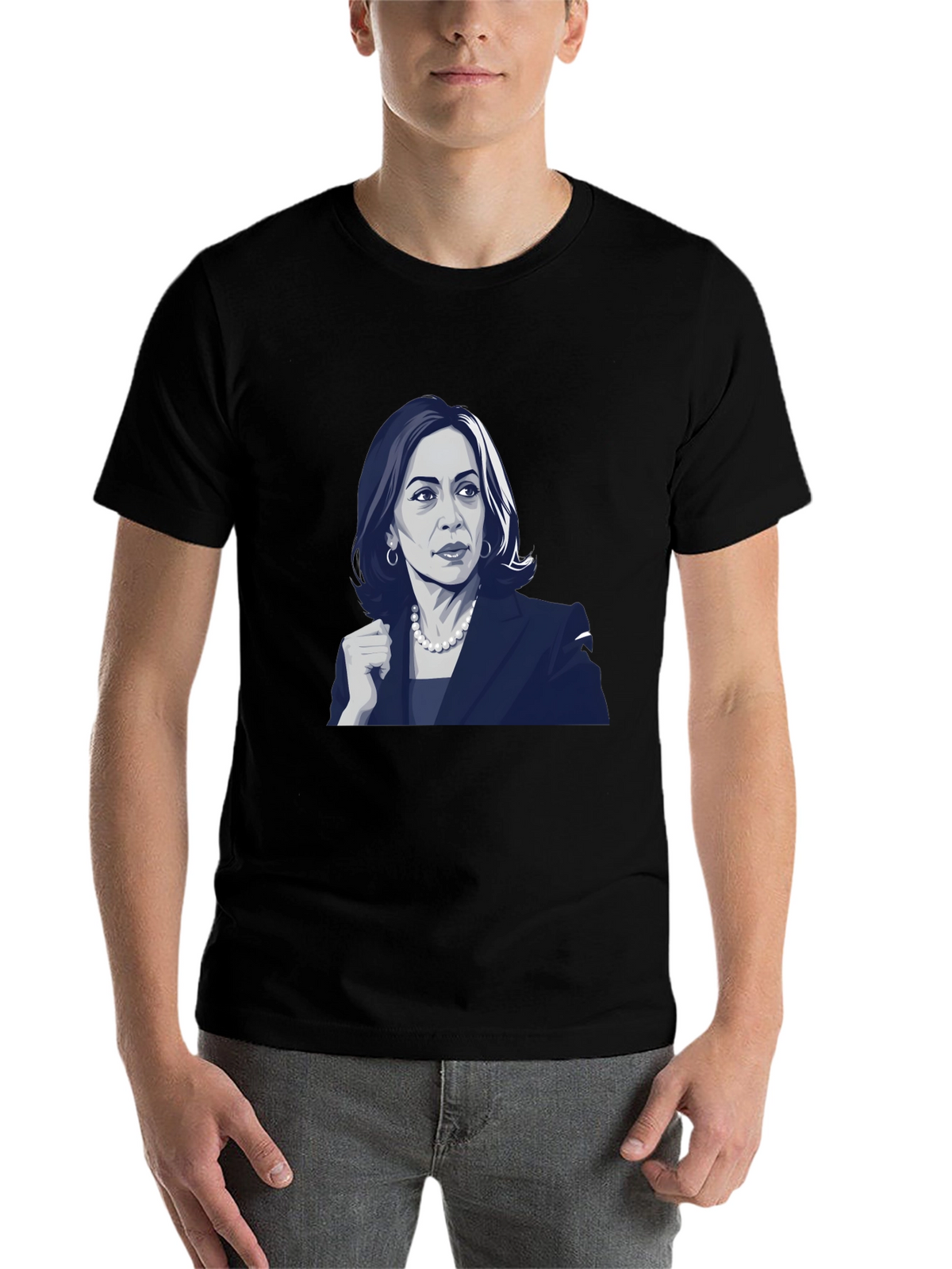 Kamala Harris Portrait Tee - Political Statement Shirt