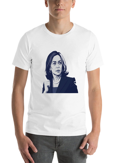 Kamala Harris Portrait Tee - Political Statement Shirt