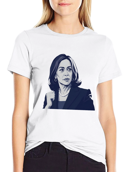 Kamala Harris Portrait Tee - Political Statement Shirt