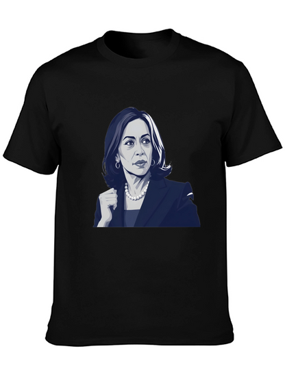 Kamala Harris Portrait Tee - Political Statement Shirt