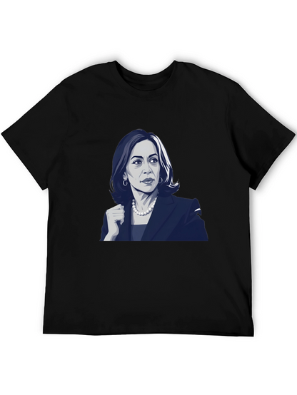 Kamala Harris Portrait Tee - Political Statement Shirt