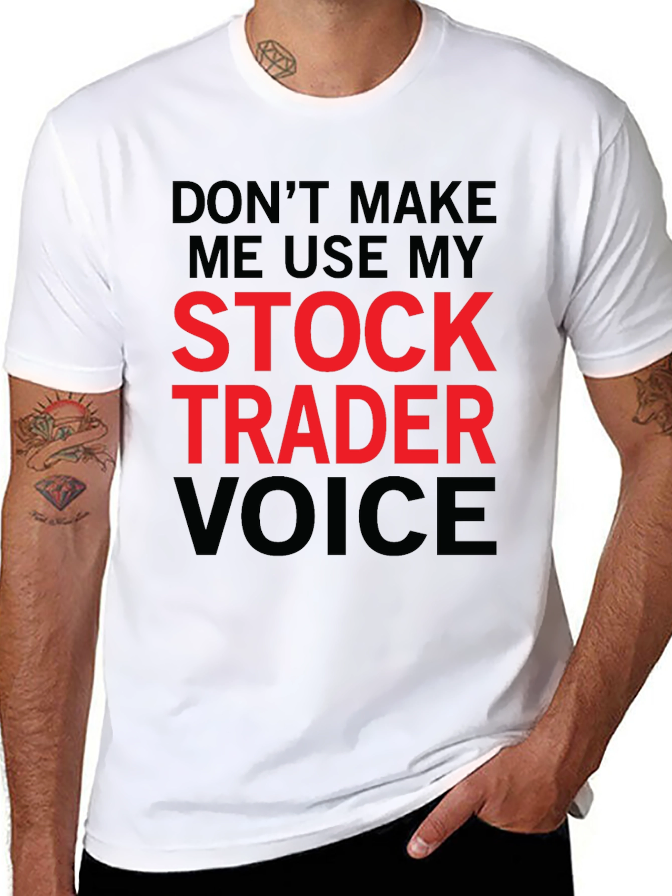 Stock Trader Voice T-Shirt - Funny Trading Tee