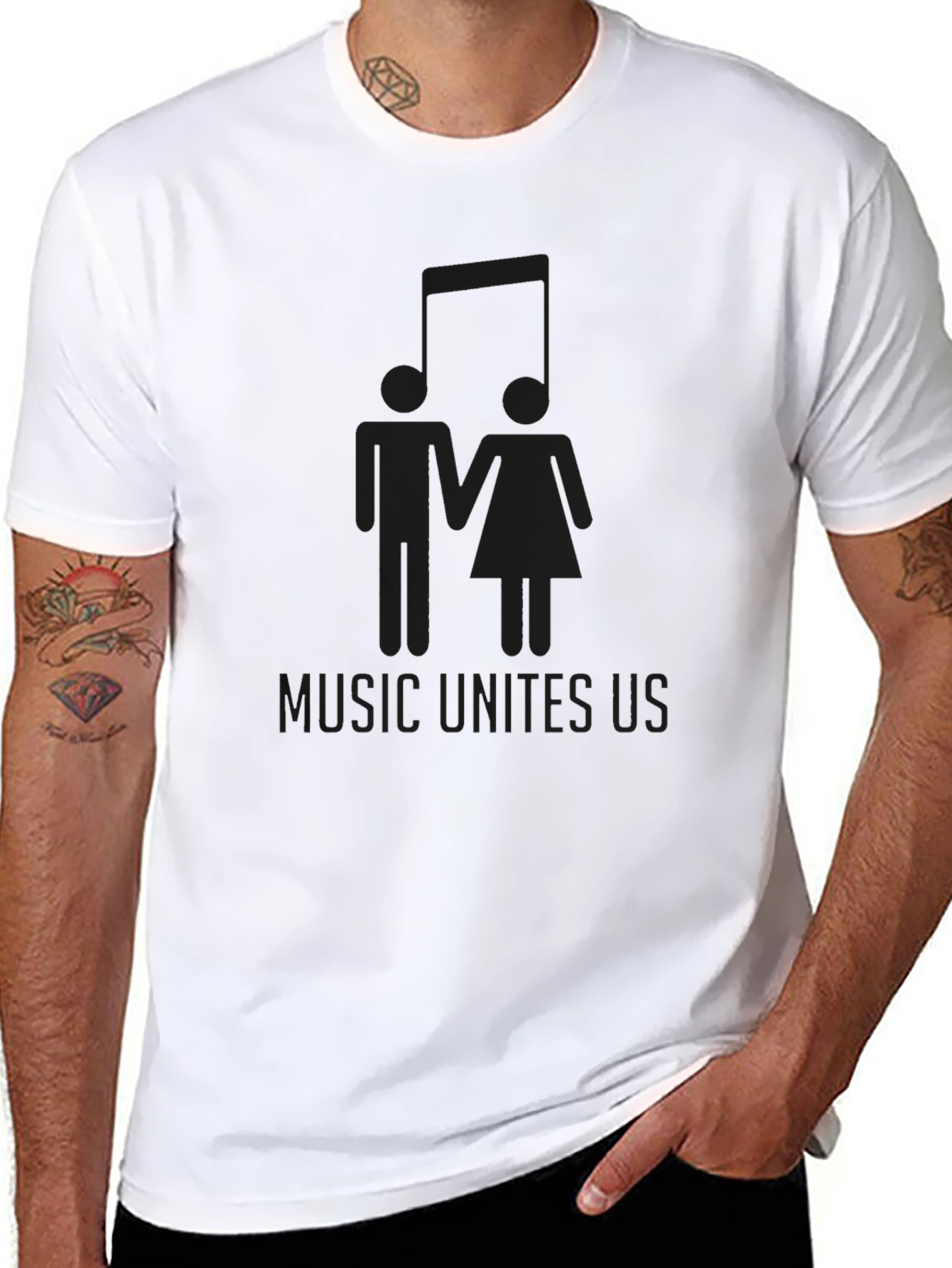 Music Unites Us Unisex T-Shirt