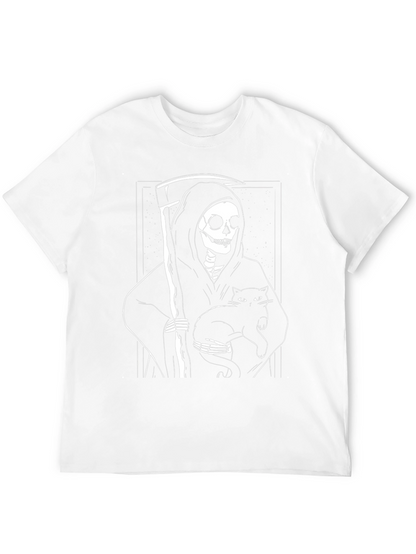 Grim Reaper Cat T-Shirt