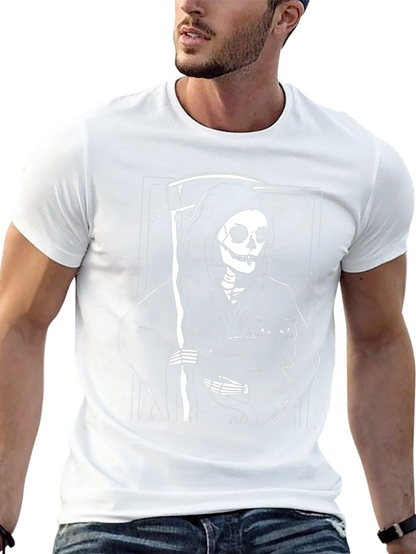 Grim Reaper Cat T-Shirt