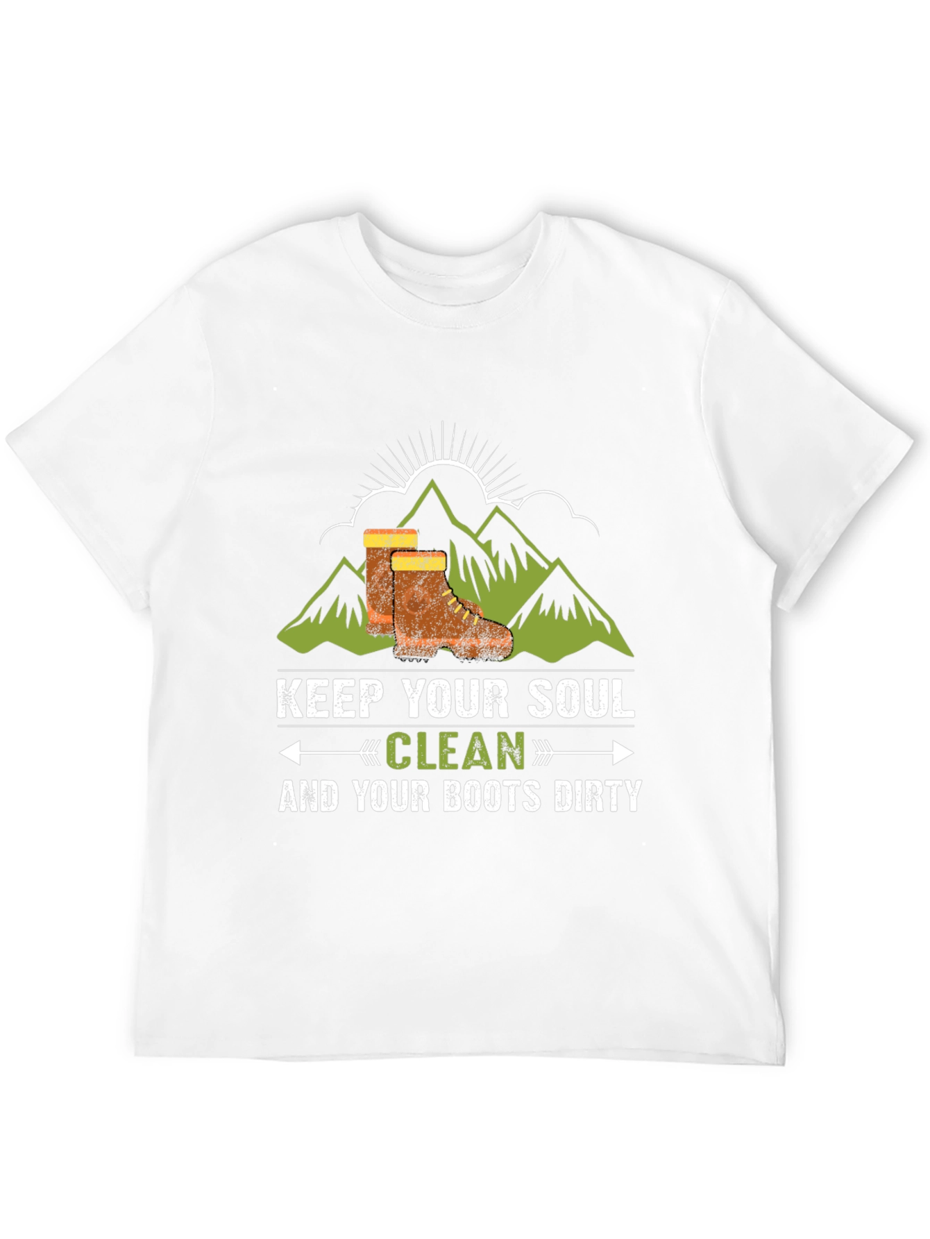 Keep Your Soul Clean Black Graphic Tee