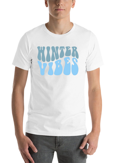 Winter Vibes Graphic Tee - Stylish Holiday Apparel