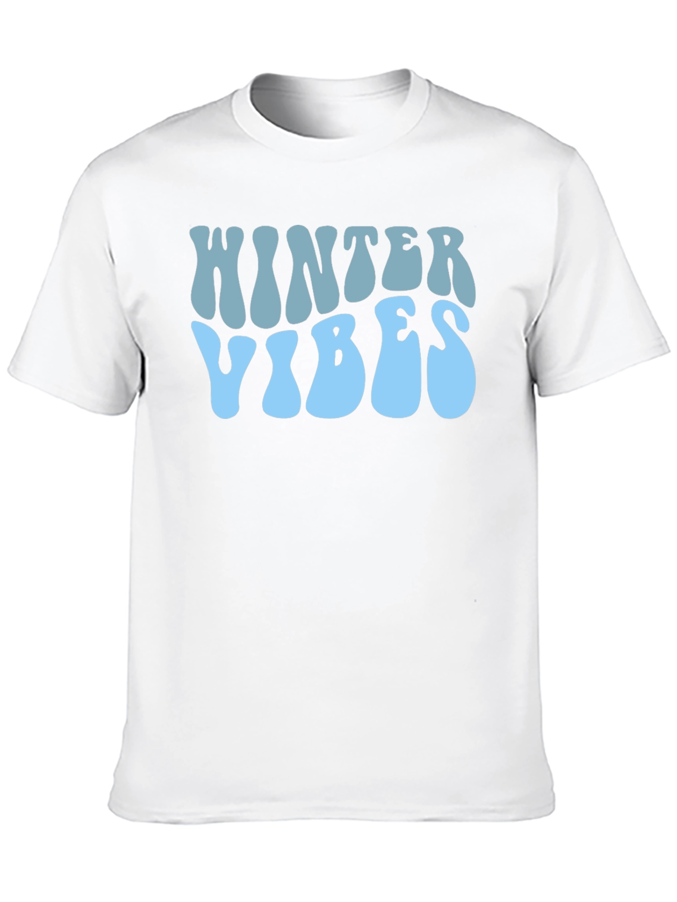 Winter Vibes Graphic Tee - Stylish Holiday Apparel