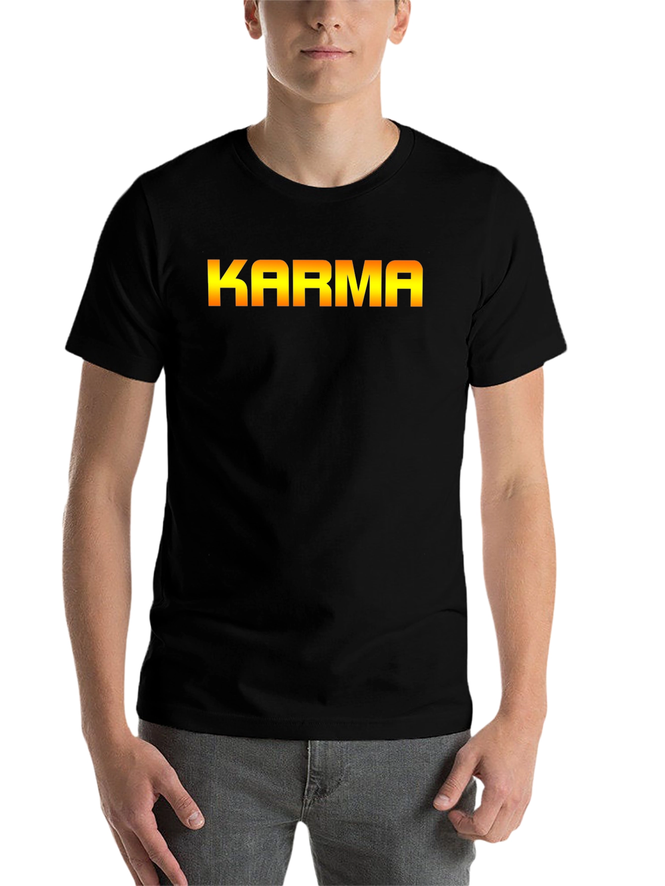 KARMA Graphic T-Shirt - Bold Statement Tee