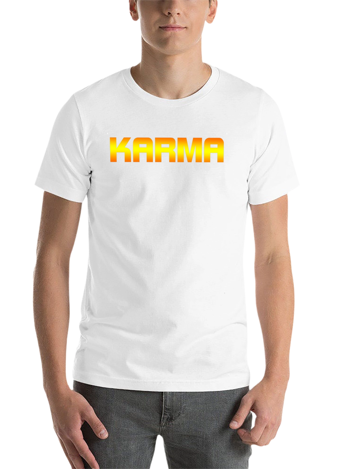 KARMA Graphic T-Shirt - Bold Statement Tee
