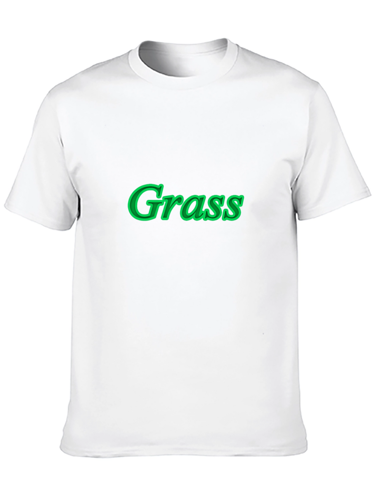 Grass Graphic Black T-Shirt