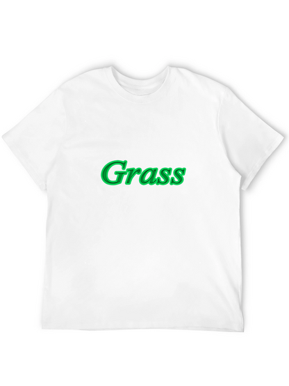 Grass Graphic Black T-Shirt