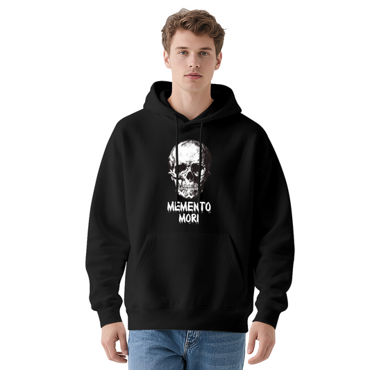 Memento Mori Gothic Skull Men¡¯s Hoodie, Warm Cozy Fabric