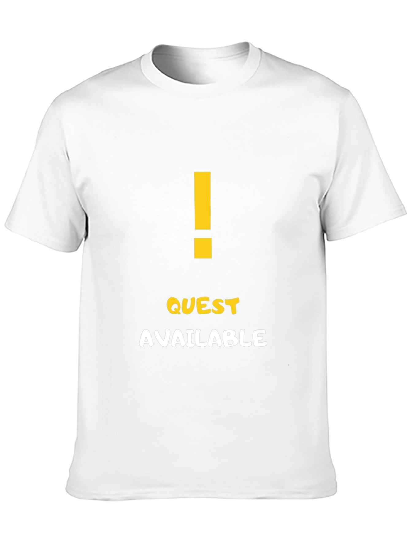 Quest Available Graphic T-Shirt - Gamer Style Tee