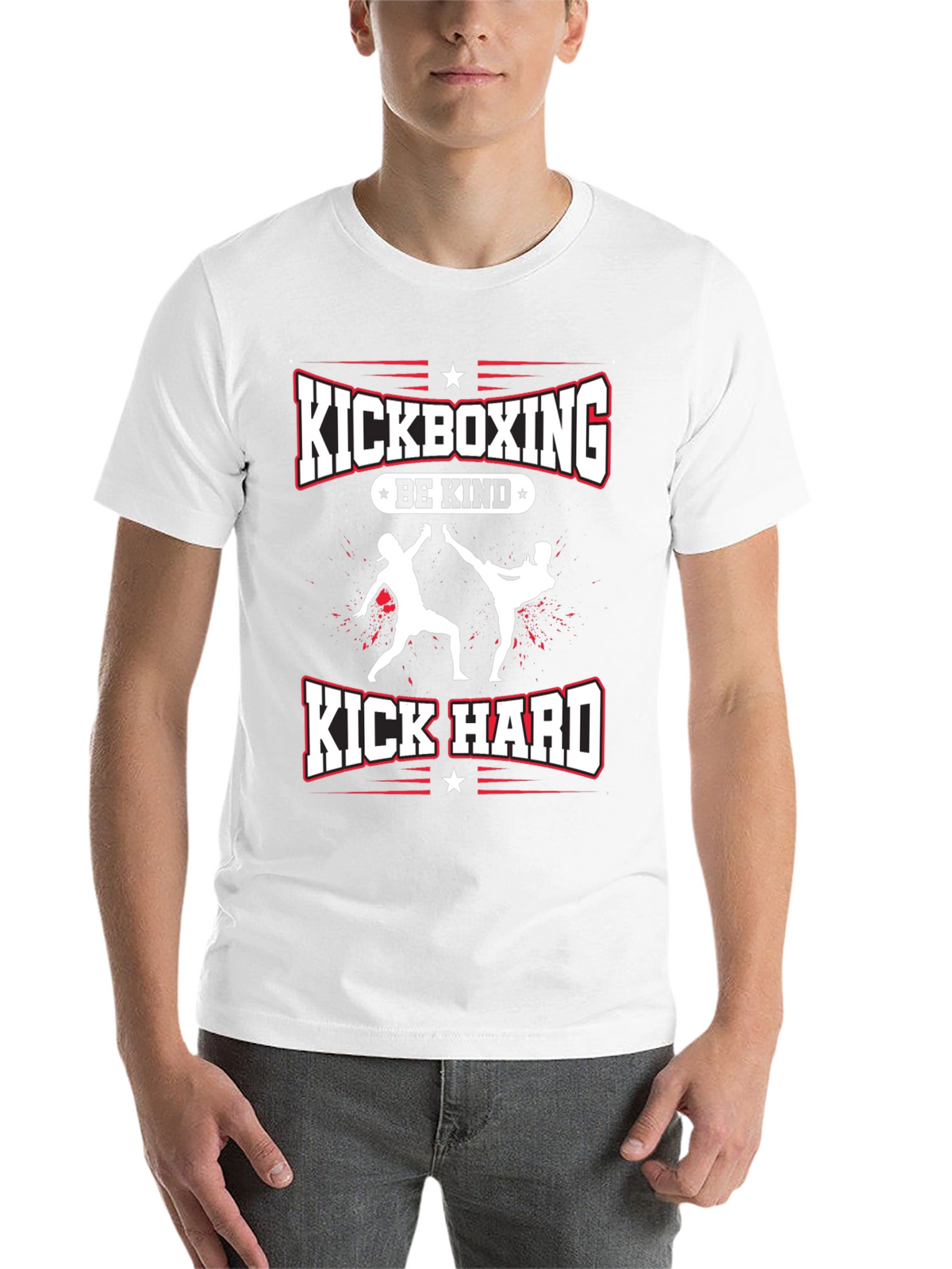 Kickboxing Be Kind Kick Hard T-Shirt