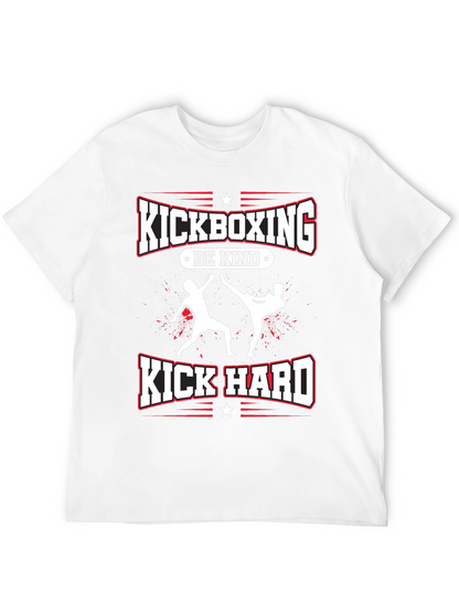 Kickboxing Be Kind Kick Hard T-Shirt