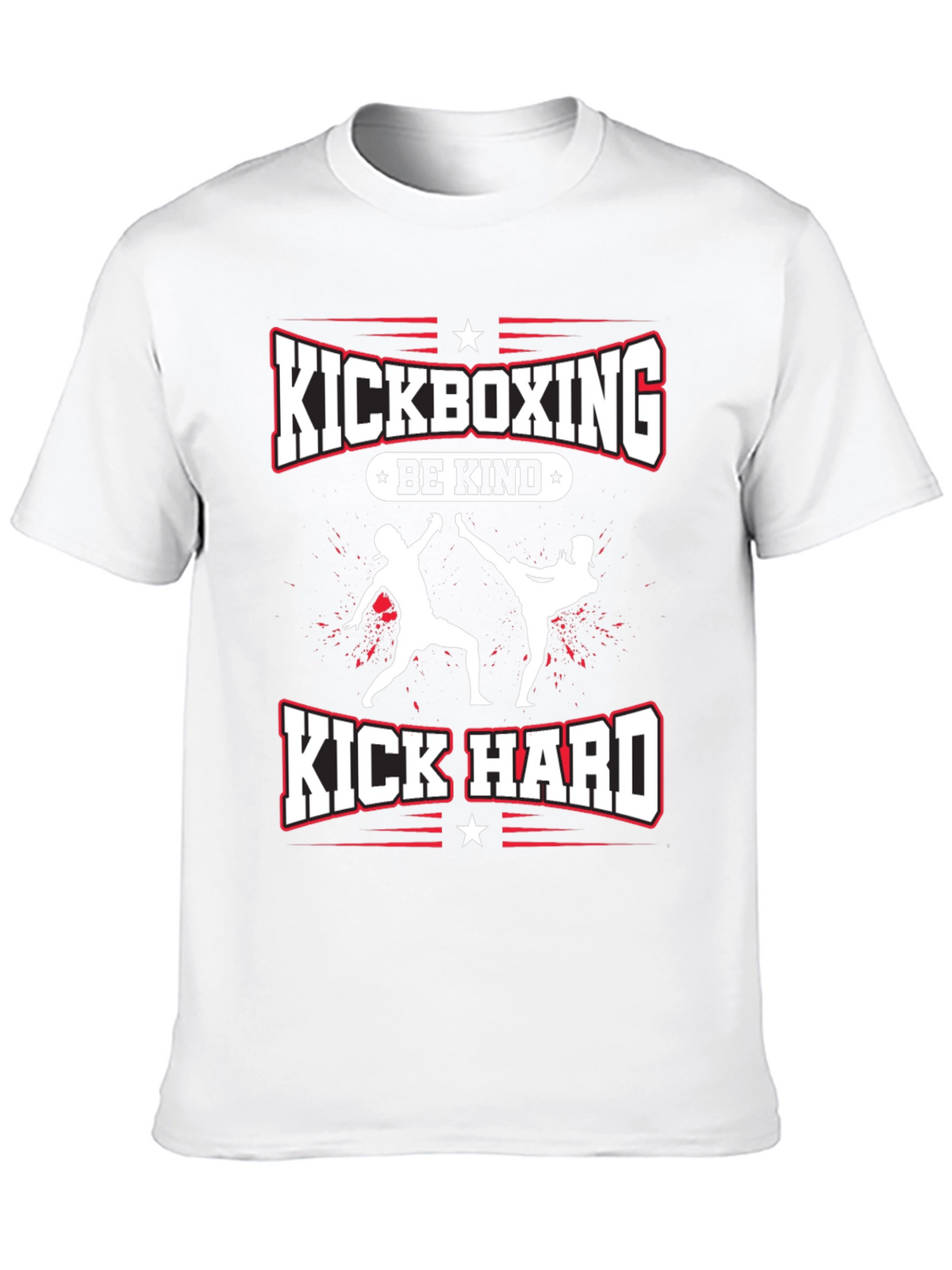 Kickboxing Be Kind Kick Hard T-Shirt