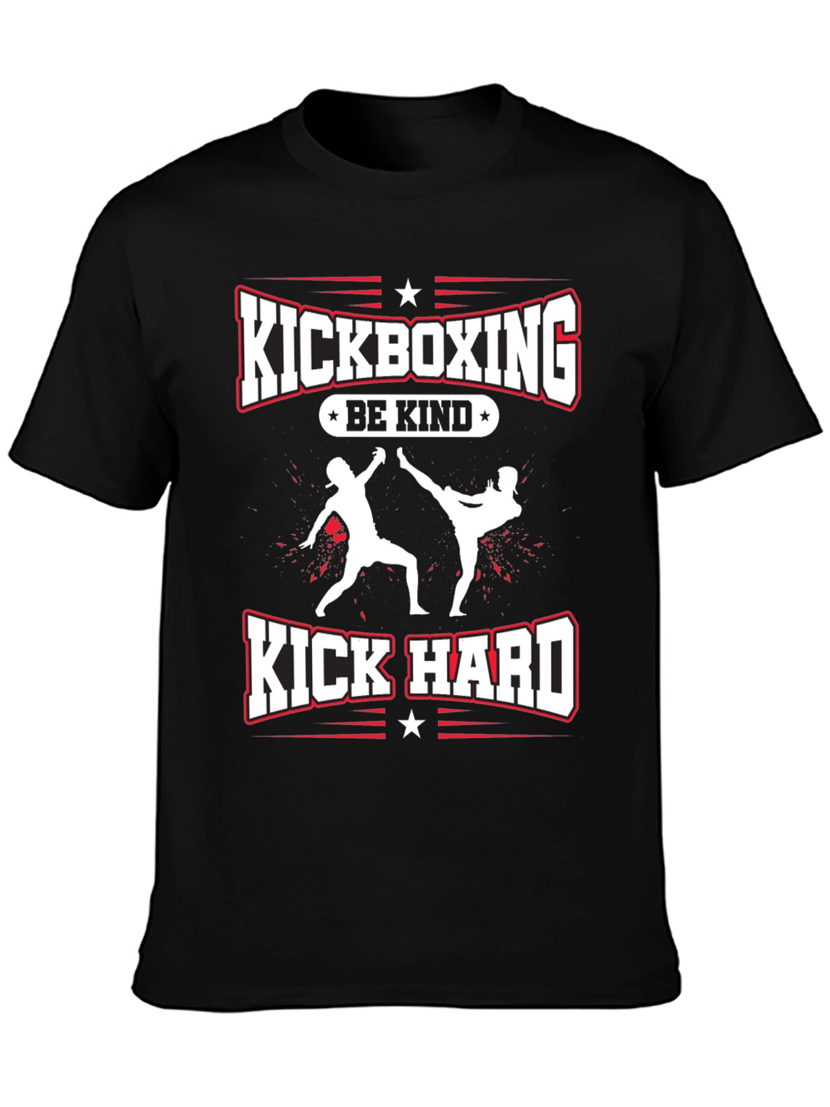 Kickboxing Be Kind Kick Hard T-Shirt