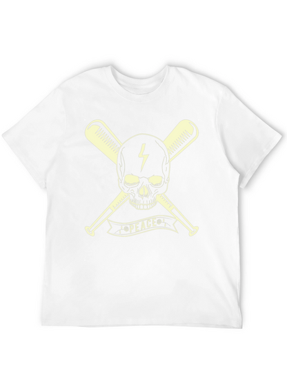 Skull & Bats Peace Graphic T-Shirt