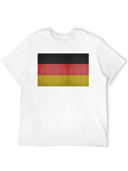 Germany Flag T-Shirt - Black Cotton Tee