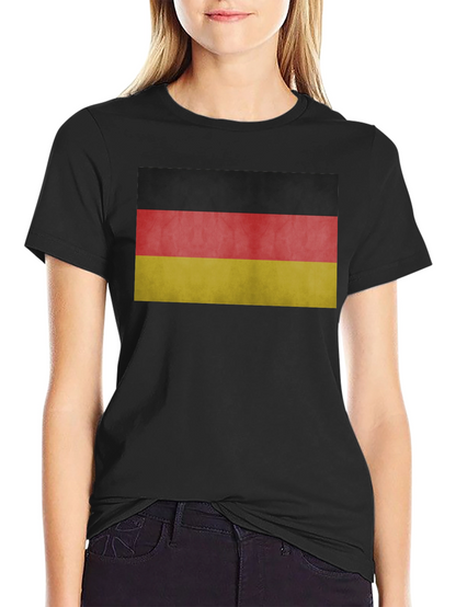 Germany Flag T-Shirt - Black Cotton Tee