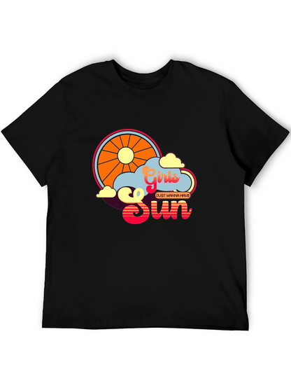 Girls Just Wanna Have Sun Graphic Tee