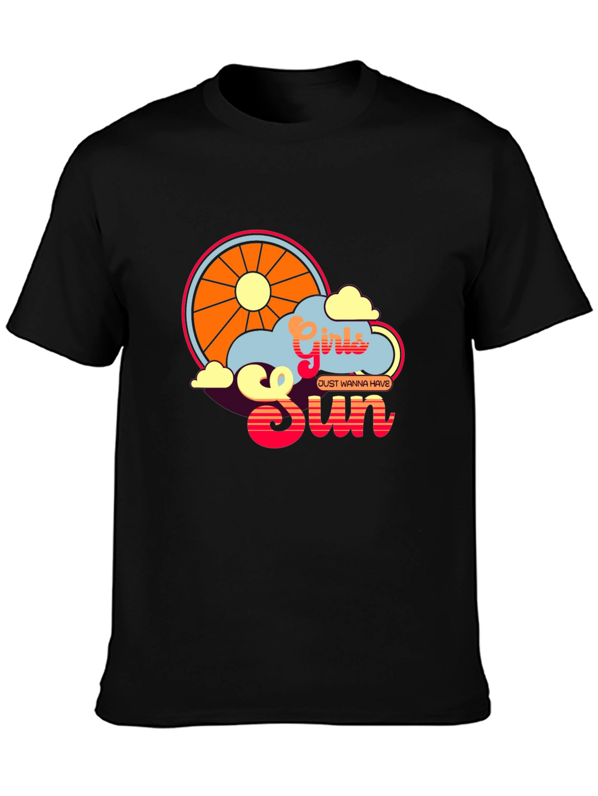 Girls Just Wanna Have Sun Graphic Tee