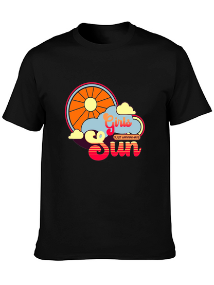 Girls Just Wanna Have Sun Graphic Tee
