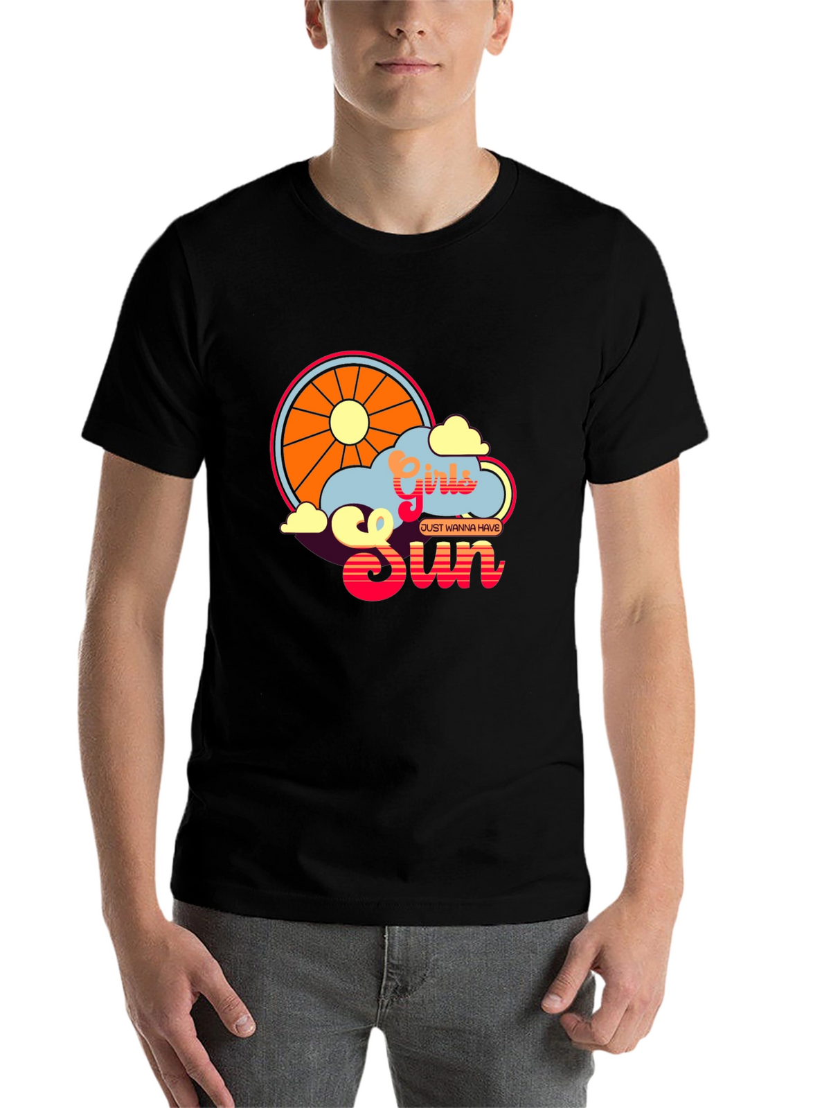 Girls Just Wanna Have Sun Graphic Tee