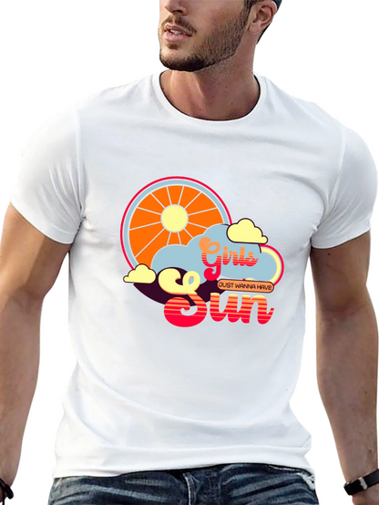 Girls Just Wanna Have Sun Graphic Tee