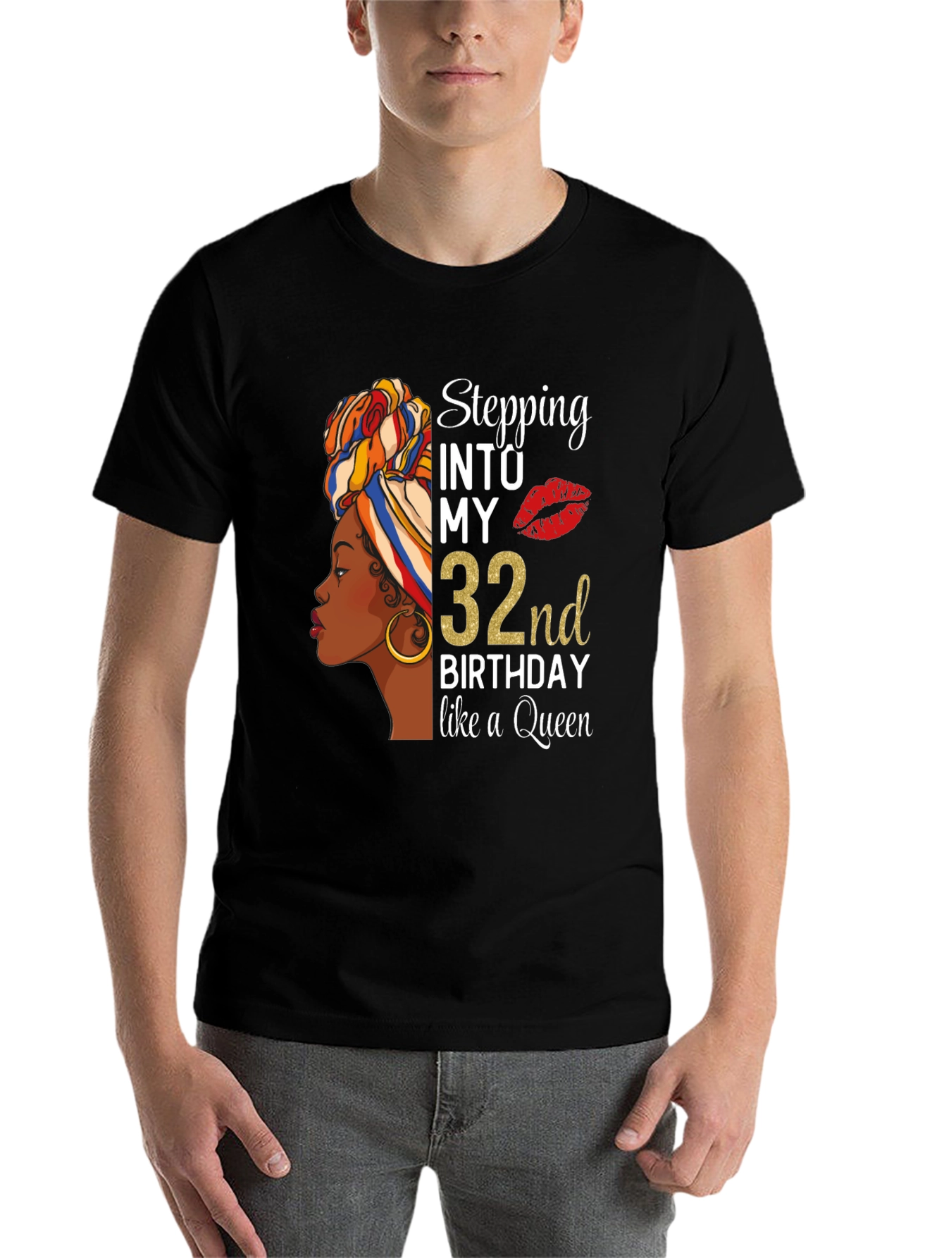 Stepping Into My 32nd Birthday T-Shirt
