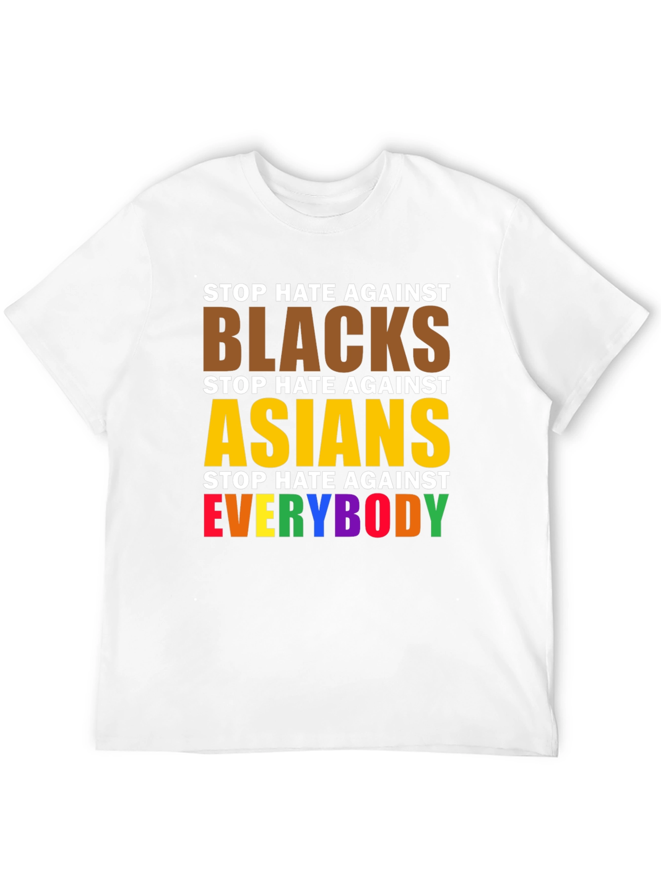 Stop Hate T-Shirt - Equality & Diversity